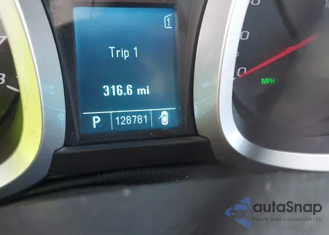 2010 Chevrolet Equinox Lt z USA, uszkodzony, nr VIN 2CNALDEW5A6344475